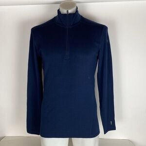 Smartwool Sweater Mens Half Zip Merino Wool Size L